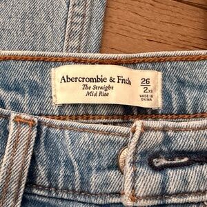 Abercrombie Jean- Straight High Rise